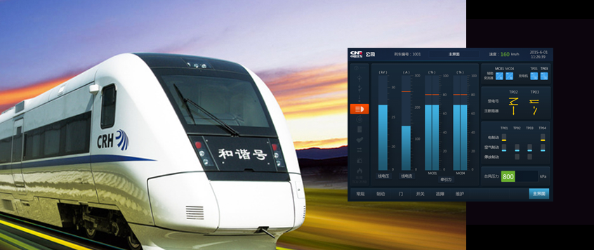 中國(guó)中車 城軌車及動(dòng)車顯示屏界面設(shè)計(jì)及QT、Codesys、Fltk界面及控件開(kāi)發(fā)